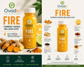 FIRE — Turmeric Ginger Wellness Shot (20-Pack)