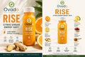 RISE — Citrus Ginger Energy Shot (20-Pack)